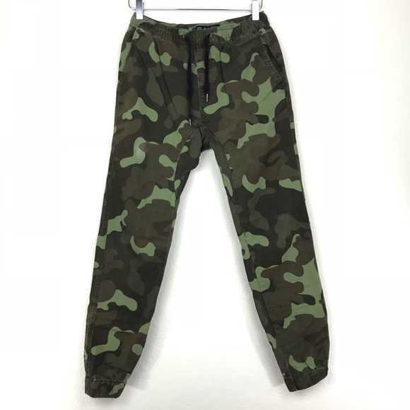 black camouflage pants
